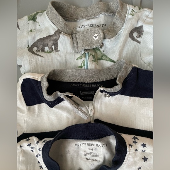 EUC Burt’s Bees Organic Cotton Pajamas - Picture 1 of 3